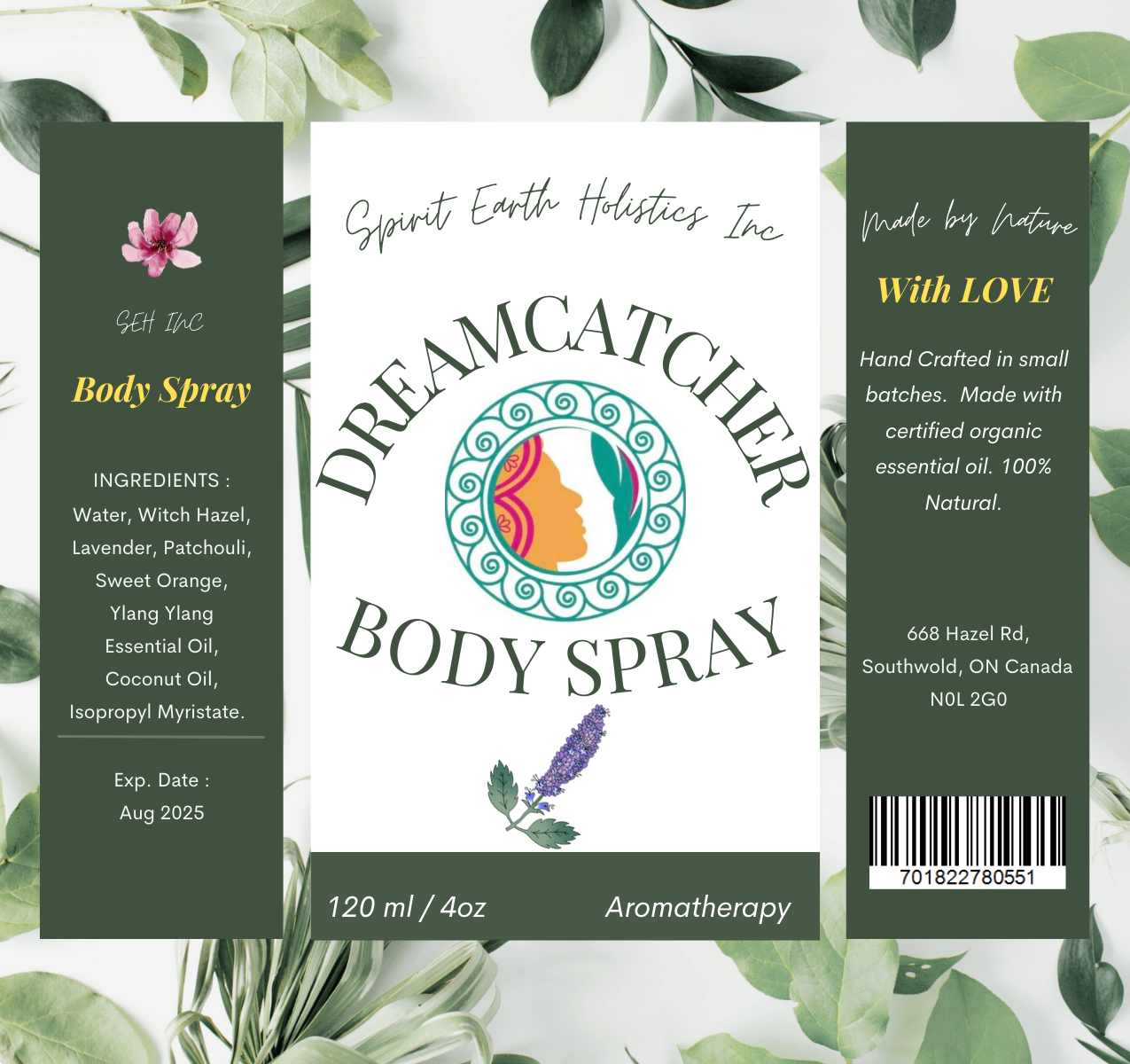 Dreamcatcher Body Spray