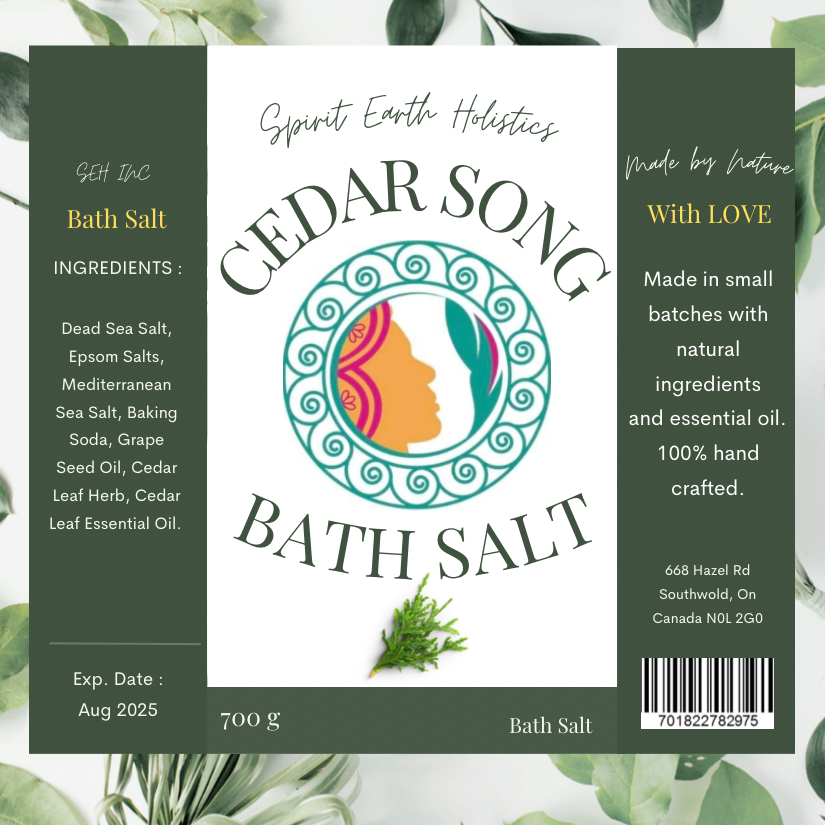 Cedar Song Bath Salt