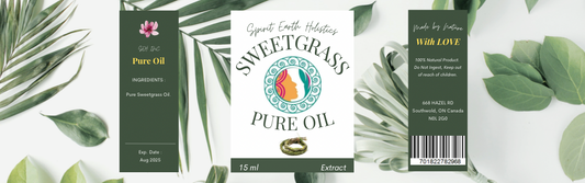 Sweetgrass Pure Oil