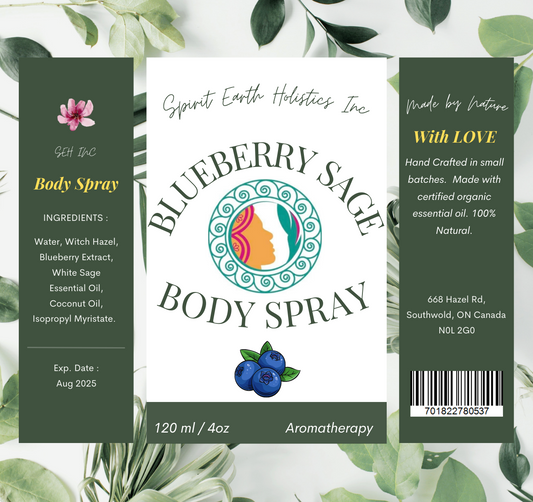 Blueberry Sage Body Spray