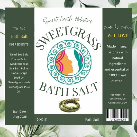 Sweetgrass Bath Salt