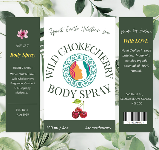 Wild Chokecherry Body Spray