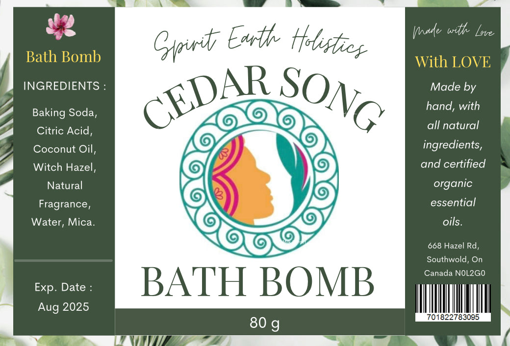 Cedar Song Bath Bomb