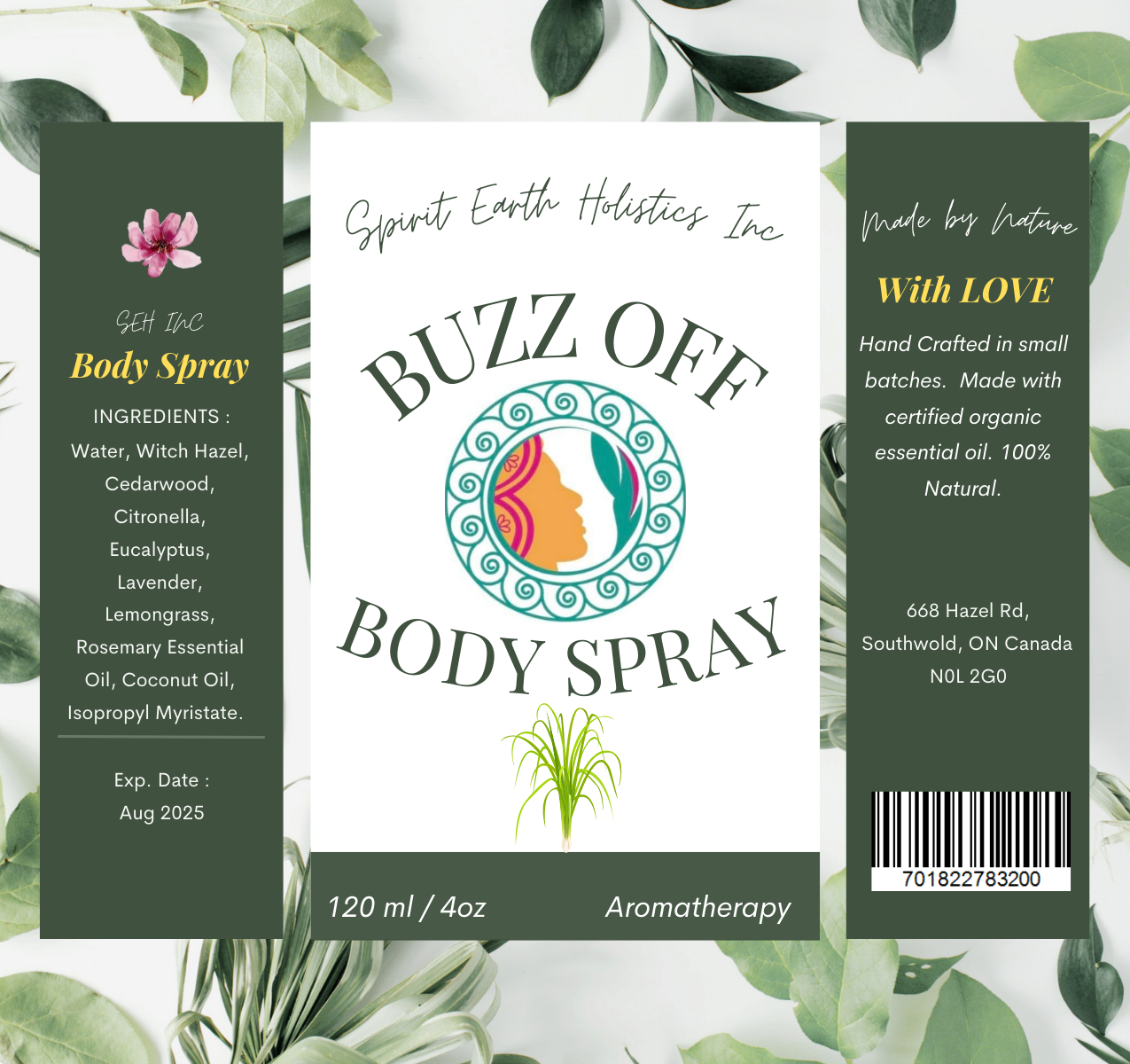 Buzz OFF Body Spray