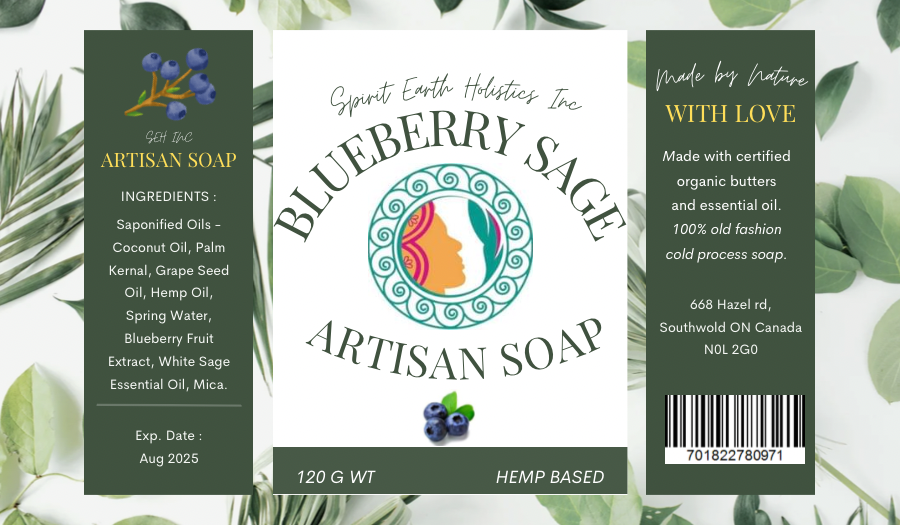 Blueberry Sage Soap