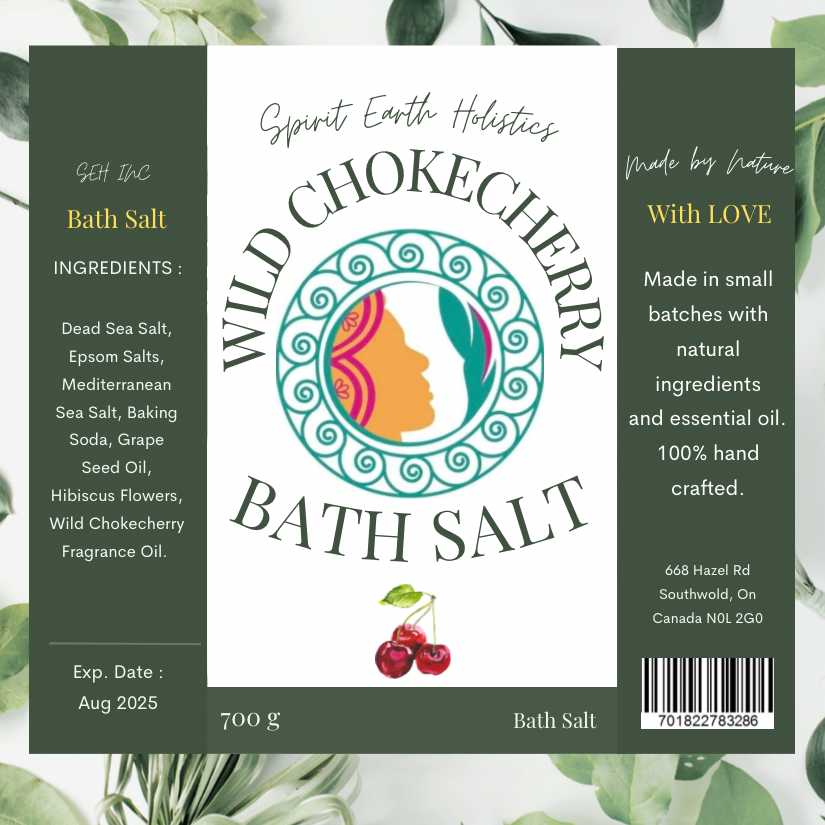Wild Chokecherry Bath Salt