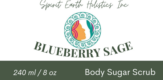 Blueberry Sage Sugar Scrubs
