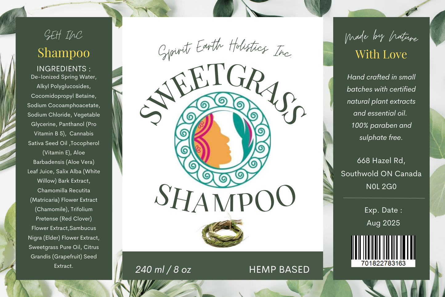 Sweetgrass Shampoo