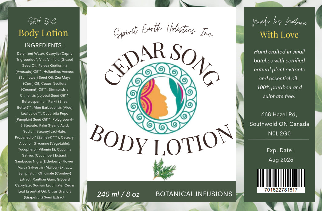 Cedar Song Body Lotion