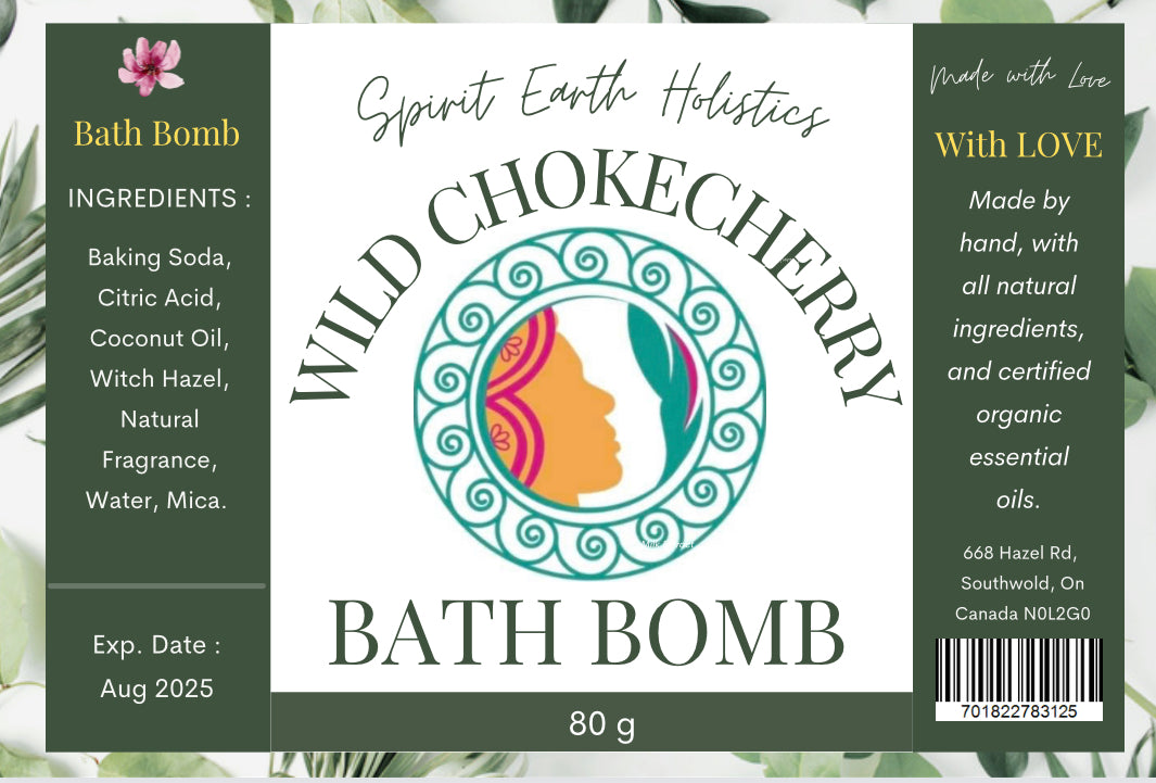 Wild Chokecherry Bath Bomb